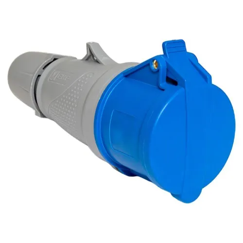 Розетка переносная 223 2P+PE 32А 220В IP44 PROxima EKF ps-223-32-220-PRO фото 9