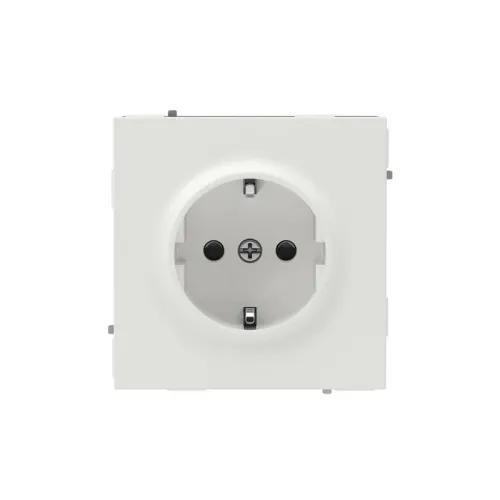 Розетка силовая KANT 2P+E защ. шторки бел. песок DKC 7010003