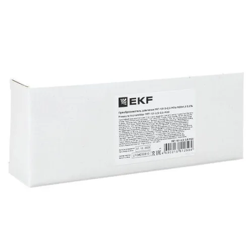 Преобразователь давления PRT-101 0-2.5 MПа M20х1.5 0.5проц. EKF PRT-101-2.5-0.5-M20 фото 6