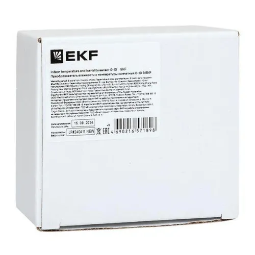 Преобразователь влажности и температуры комнатный 0-10В EKF THT-103-V фото 4