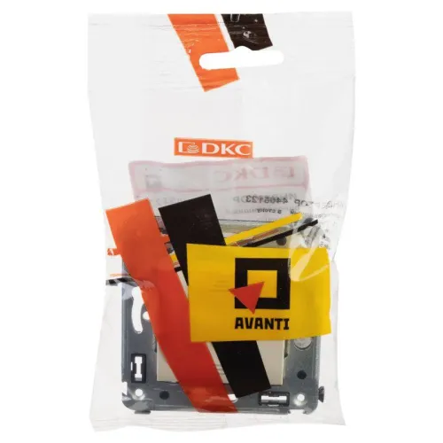 Инвертор 1-кл. 2мод. СП Avanti "Ванильная дымка" 16А IP20 беж. DKC 4405123 фото 4