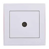 Розетка телевизионная оконечная TV СП Rain бел. LEZARD 703-0202-130