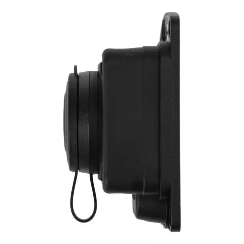 Розетка штепсельная влагозащ. стационарная ОУ 16А IP44 230В 2P+PE каучук PROCONNECT 111-111-4 фото 3