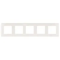 Рамка 5-м 12-5105-01 сатин бел. Эра Б0052539