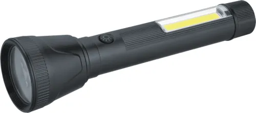 Фонарь светодиодный ручной 95 738 NPT-CP30-ACCU пласт. 1LED 4Вт+1COB 2Вт Li-Ion 3.7В 4реж IPX2 NAVIGATOR 95738