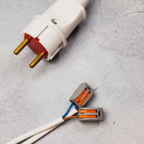 Клемма строительно-монтажная СМК 222-412 2-проводная 0.08-2.5/4кв.мм сер. (уп.50шт) Rexant 07-5252-4 фото 6