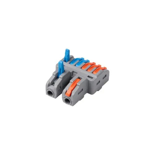 Клемма монтажная СМК PTC-2P 4226 BL/2 450В 32А 0.08-2.5(4.0)кв.мм JazzWay 5073784 фото 3