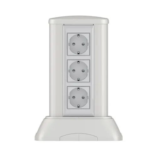 Мини-колонна для эл. установ. 0.25м алюм. сер. мет. DKC 19521