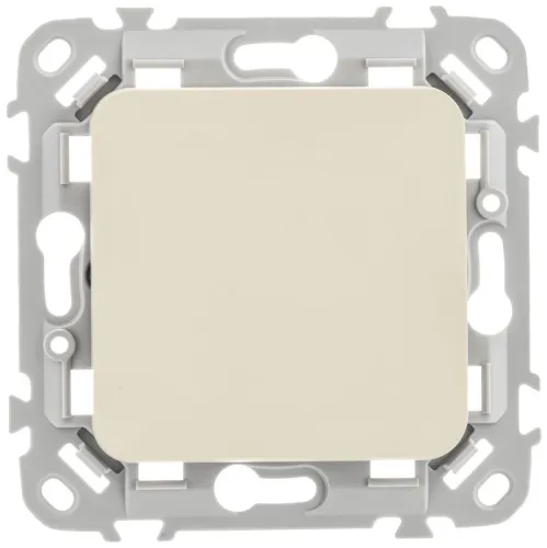 Выключатель 1-кл. СП FLITE ВС11-1-0-ФлСл 10А механизм сливочный IEK FI-V10-0-10-1-K86 фото 2