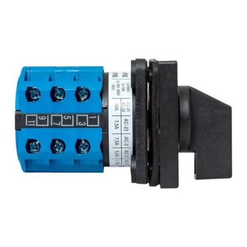 Переключатель кулачковый ПК-1-53 3п 10А "1-2" IP65 EKF pk-1-53-10-65 фото 5