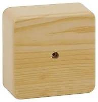 Коробка распаячная 100х100х50мм без клеммы IP40 сосна BS-P-100-100-50 Эра Б0058708