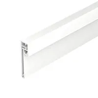 Профиль PLINTUS-H54B-2000 WHITE L2000 алюм. Arlight 046141