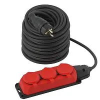 Удлинитель 3х40м с заземл. IP44 UK-3e-3x1.5-40m-IP44(KG) каучук КГ 3х1.5 Эра Б0057583