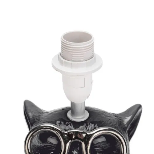 Светильник декоративный "Кот в очках" Е14 40Вт черн. Rexant 603-1034 фото 3