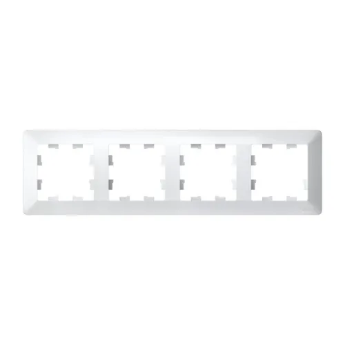 Рамка 4-м AtlasDesign Air бел./дым. бел. SE ATN220104 фото 2