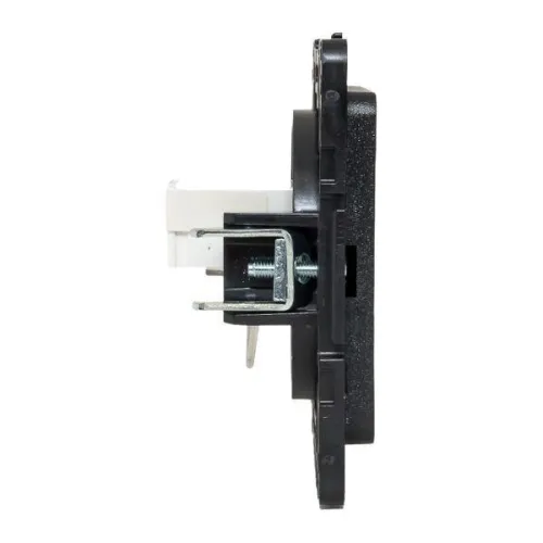 Розетка компьютерная 1-м Стокгольм RJ45 механизм черн. PROxima EKF EZK01-035-10 фото 3