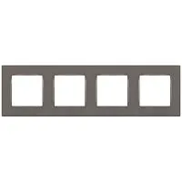 Рамка 4-м 12-5204-16 Классик титан Эра Б0067774