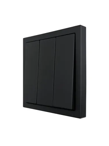 Выключатель 3-кл. СП ZIMA IP20 10А безвинт. зажим черн. бархат LEZARD 704-4288-109QC фото 5