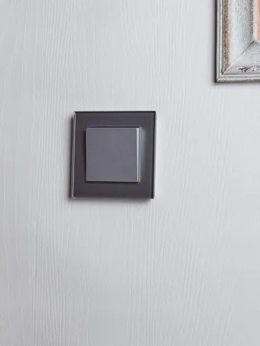 Выключатель 1-кл. СП BRITE ВС10-1-0-БрА 10А механизм алюм. IEK BR-V10-0-10-K47 фото 7