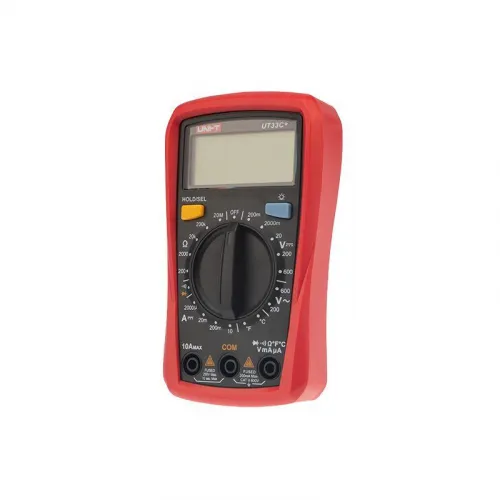 Мультиметр портативный UT33C+ с измер. температуры прозвонка UNI-T 13-0057 фото 6