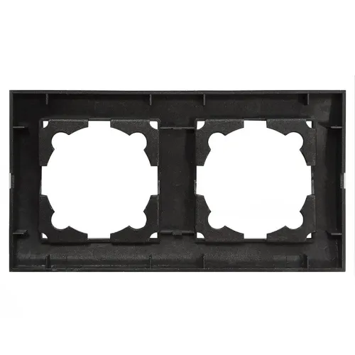 Рамка 2-м Бриллиант горизонт. графит Universal 7947465-Gr фото 3