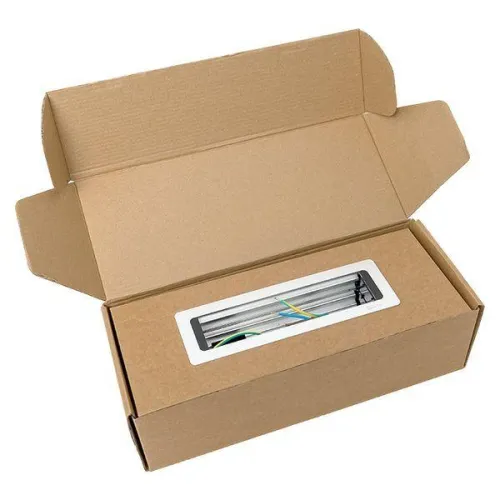 Блок розеточный встраиваемый настольный 8 модулей C-Line EKF cl-vnbin-8-s фото 2