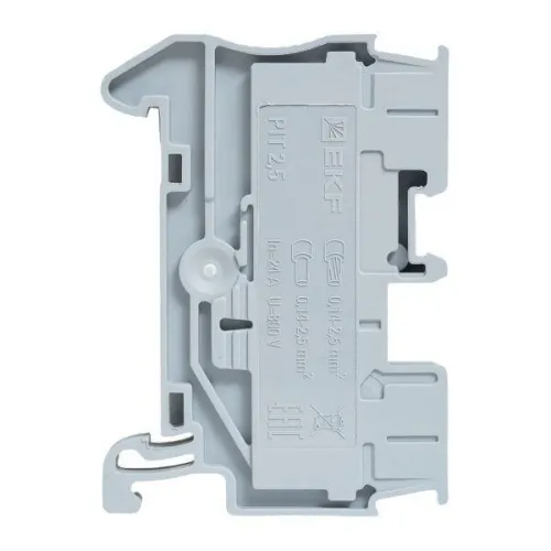 Колодка клеммная пружинная 2.5 Push-in сер. EKF PIT-2.5 фото 5