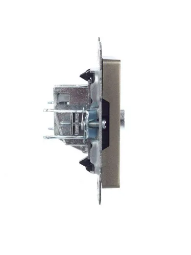 Розетка телевизионная оконечная TV СП Brite РТВ11-0-БрШ механизм шампань IEK BR-A10-O-K37 фото 2