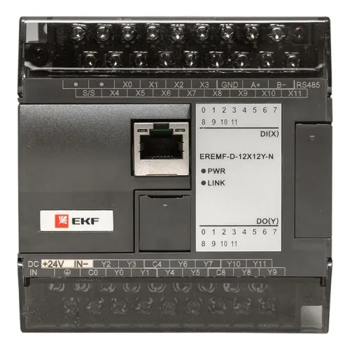 Модуль дискретного ввода/вывода EREMF 12/12 N PRO-Logic EKF EREMF-D-12X12Y-N фото 8