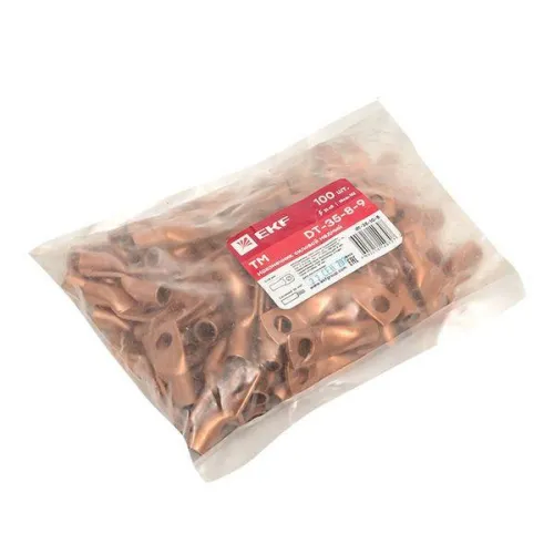 Наконечник медный DT-35-8-9 (ТМ) EKF dt-35-10-8 фото 2