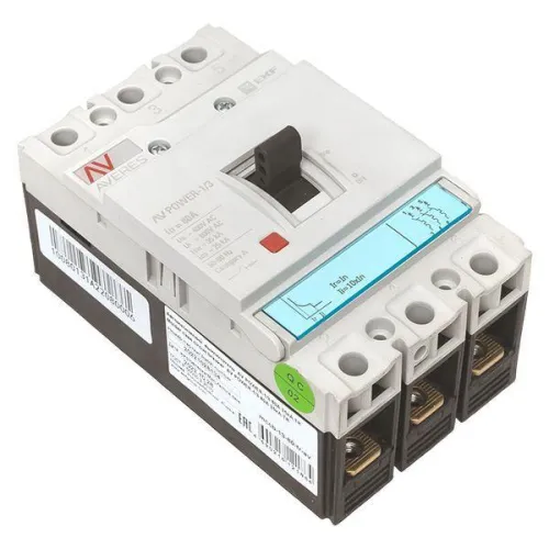 Выключатель автоматический 3п 80А 35кА AV POWER-1/3 TR AVERES EKF mccb-13-80-TR-av фото 3