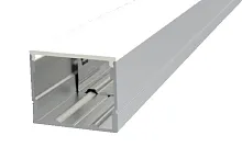 Профиль алюминиевый для LED ленты AC230В накладной 2440х20х20мм (максимальная ширина ленты 14.9 мм) с опаловым рассеив. и комплектом стальных монтажных скоб (8шт) VARTON V4-R0-70.0001.KIT-2302