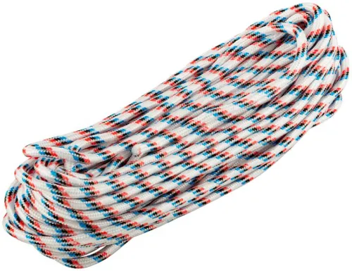 Канат полипропиленовый 24-х прядный с сердечником 6ммх20м р/н=300кгс КУРС 68401 фото 2