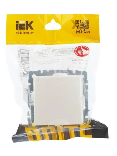 Розетка BRITE РСбш10-3-44-БрЖ 16А IP44 с заземл. защ. шторки с крышкой механизм жемчуж. IEK BR-R16-16-44-K36 фото 4