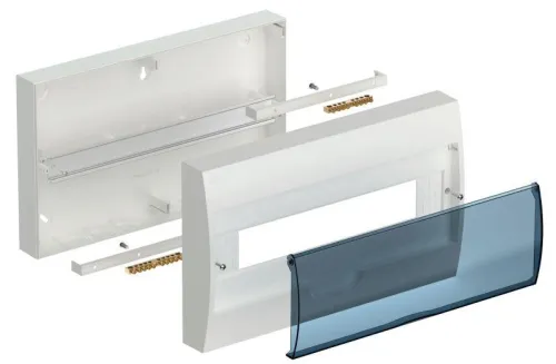 Корпус навесной ЩРН-П-18 Krepta 3 IP41 пластик. бел. IEK MKP12-N-18-40-10 фото 2