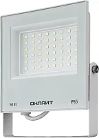 Прожектор светодиодный 90 136 OFL-50-4K-WH-IP65-LED 50Вт 4000К IP65 4000лм бел. ОНЛАЙТ 90136