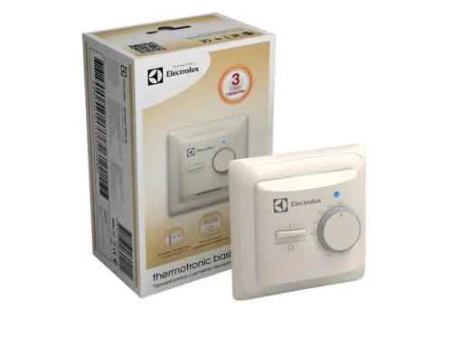 Термостат механический ETB-16 Basic 16А датчик пола Electrolux НС-1013675 фото 2
