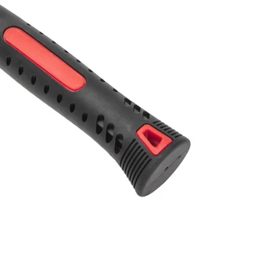 Киянка 680г фибергласовая рукоятка резинов. черн./бел. Kranz KR-12-8154 фото 4