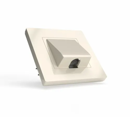 Вывод кабеля СП Pixel IP20 механизм беж. TOKOV ELECTRIC TKE-PX-CP-C02 фото 5