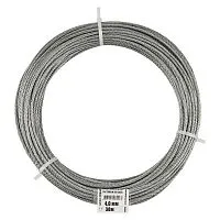 Трос для растяжки 4.0мм DIN 3055 стальной (уп.30м) Tech-Krep/Zitar 127849