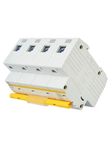 Выключатель автоматический модульный 4п C 100А 10кА ВА47-100 KARAT IEK MVA40-4-100-C фото 7