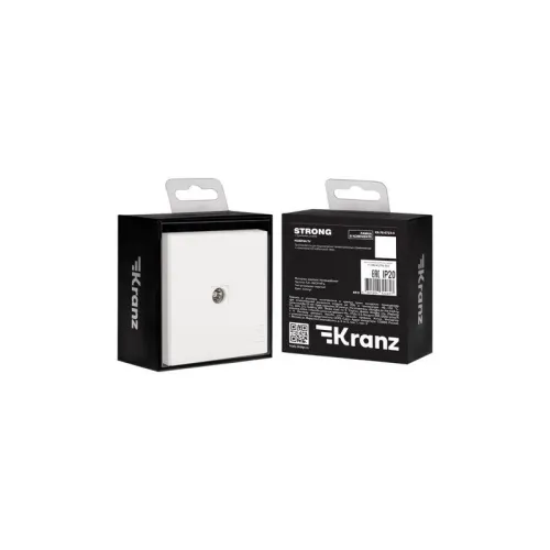 Розетка СП STRONG MIELE TV жемчуг Kranz KR-78-0723-4 фото 2
