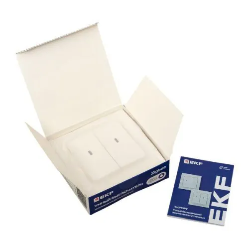 Выключатель 2-кл. Стокгольм Умный беспроводной бел. Zigbee Сonnect EKF RCV-ST2-WS-ZB фото 9