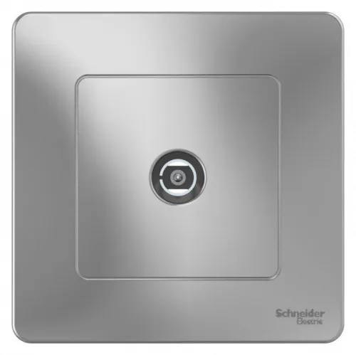 Розетка телевизионная TV 1-м СП Blanca коннектор алюм. SE BLNTS000013 фото 3