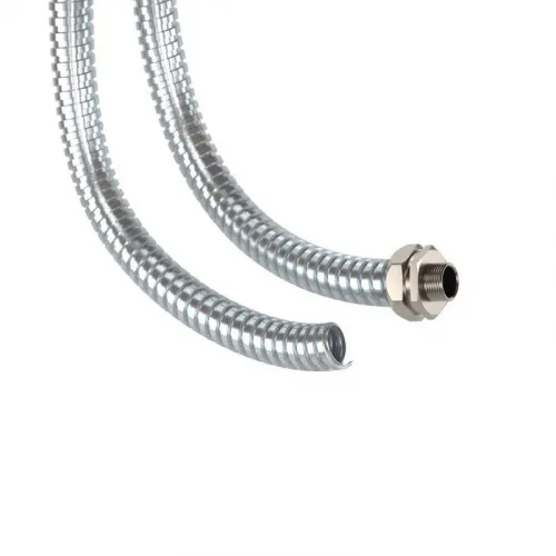 Металлорукав из оцинк. стали DN d50мм Dвн.50.5мм Dнар.54.5мм без протяжки (уп.25м) DKC 667R5054 фото 2