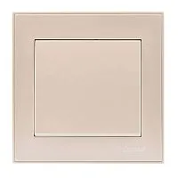 Выключатель 1-кл. СП Rain IP20 крем. LEZARD 703-0303-100