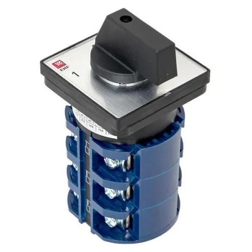 Переключатель кулачковый ПК-1-23 3П 63А "1-0-2" EKF pk-1-23-63 фото 5