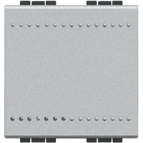 Выключатель 1-кл. 2мод. СП LivingLight 16А IP20 винтов. клеммы алюм. Leg BTC NT4001M2N