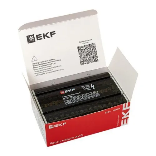 Шина нулевая в корпусе 4х15 EKF sn0-4x15 фото 5