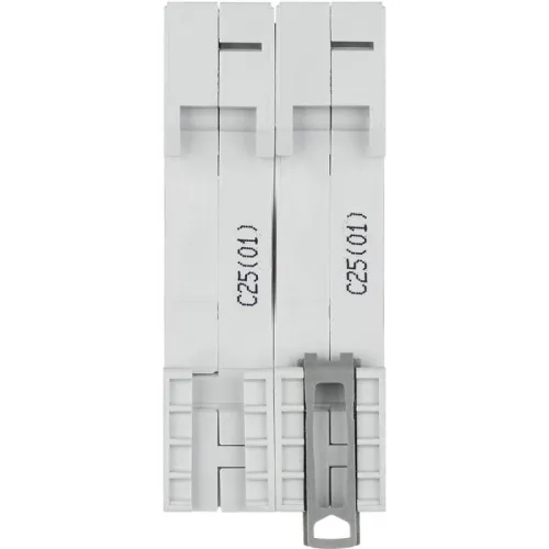 Выключатель автоматический модульный 2п C 25А 6кА TX3 6000 2мод. 230/400В Leg 404044 фото 5